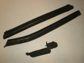 2005-2009 Ford Mustang Convertible Top Right Side Window Glass Weatherstrip 3 Seals 5R3Z-7653986-A 4R3Z-7651564-A 4R3Z-7654000-AA