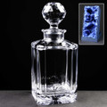 Regal Square Spirit Crystal Decanter presented in a Satin Box