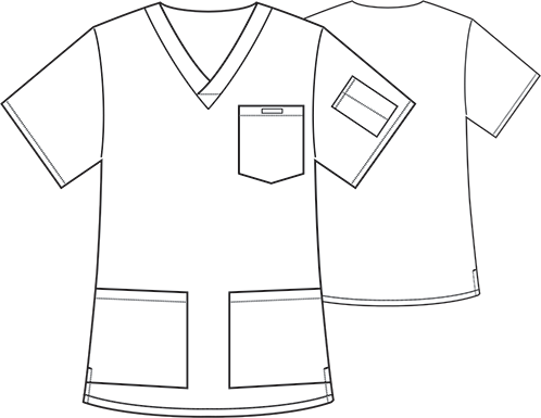 244 Basix Top - Professional Choice Uniform | Nursing Uniforms in Canada