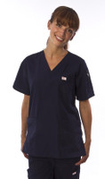 Shown in Navy Blue.
Model is wearing size Small.