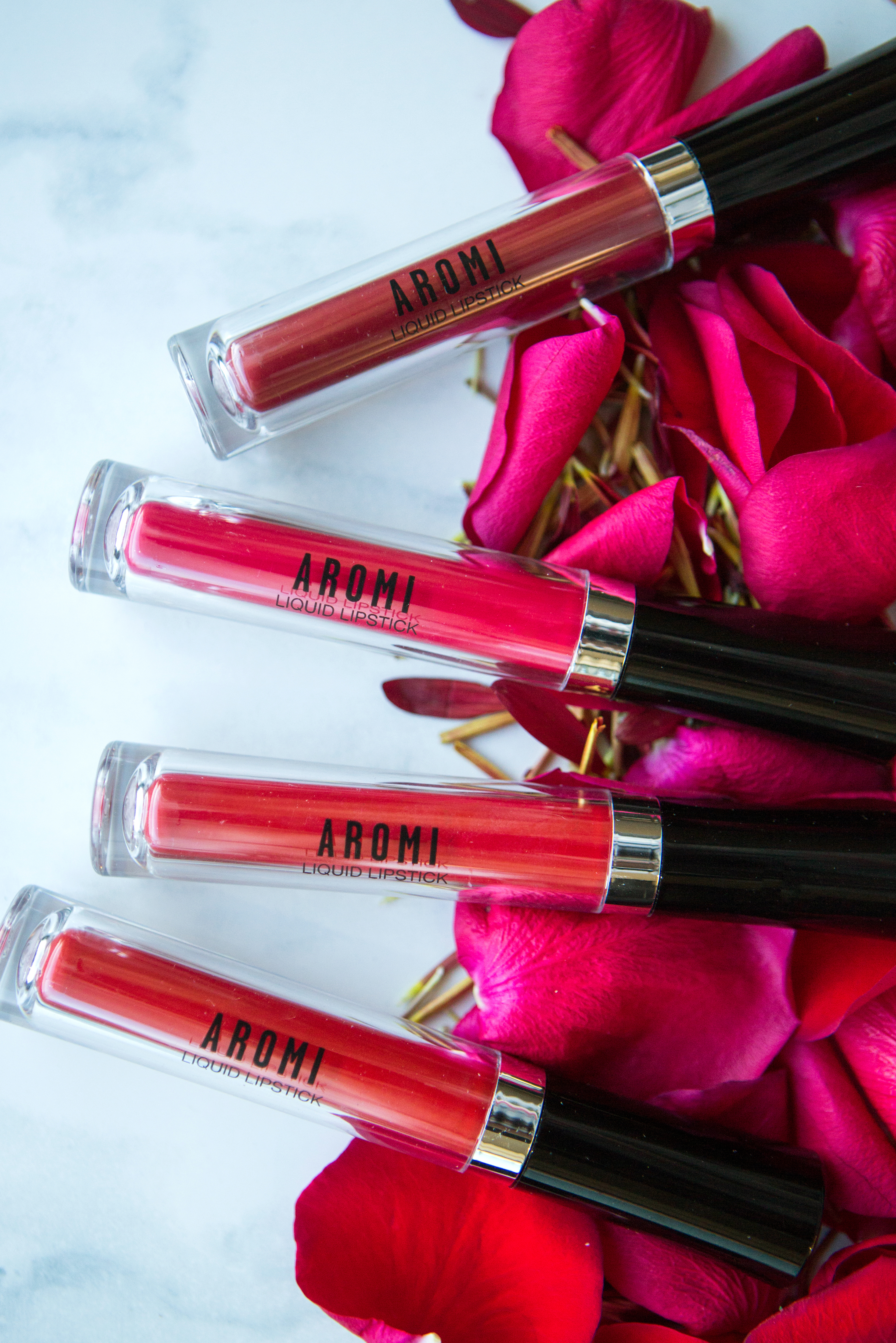 Aromi Red Liquid Lipstick Bundle