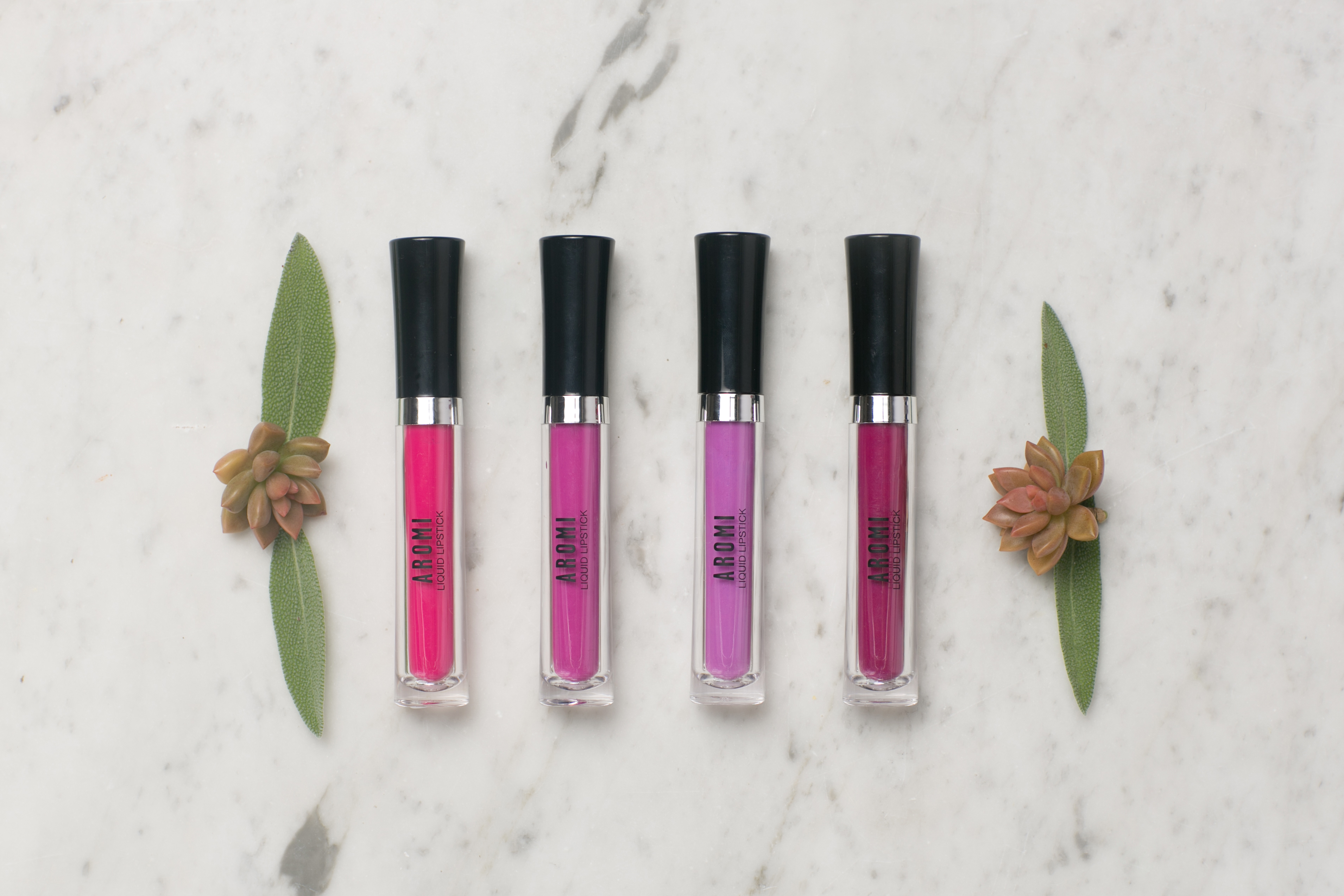 Aromi Pink Liquid Lipstick Shades
