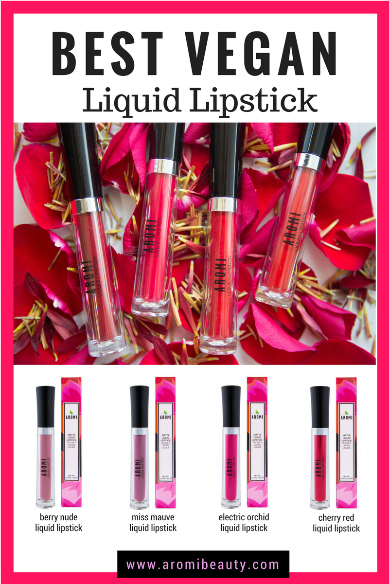 Beat Vegan Liquid Lipstick from Aromi Beauty