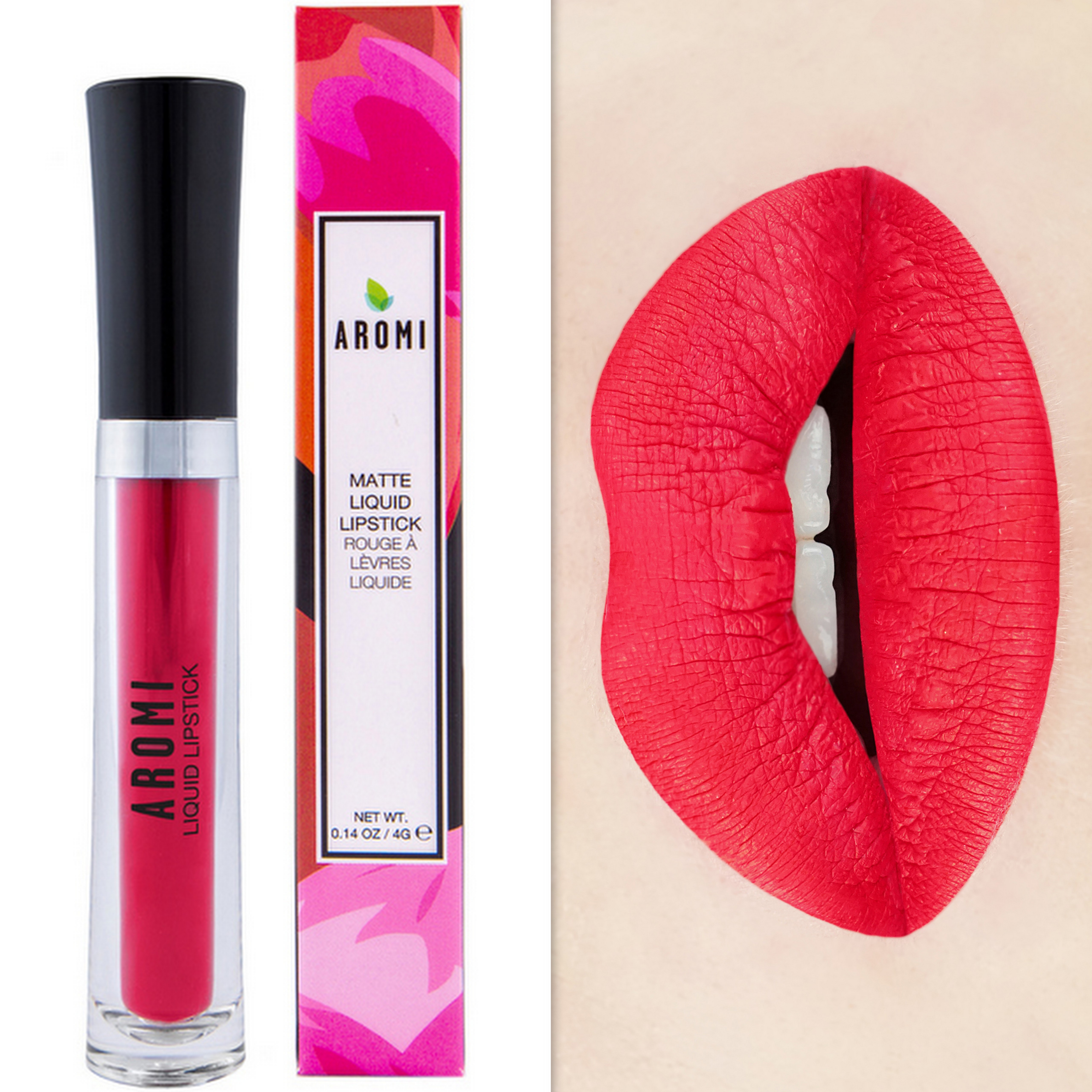 Pinkish red shop matte lipstick