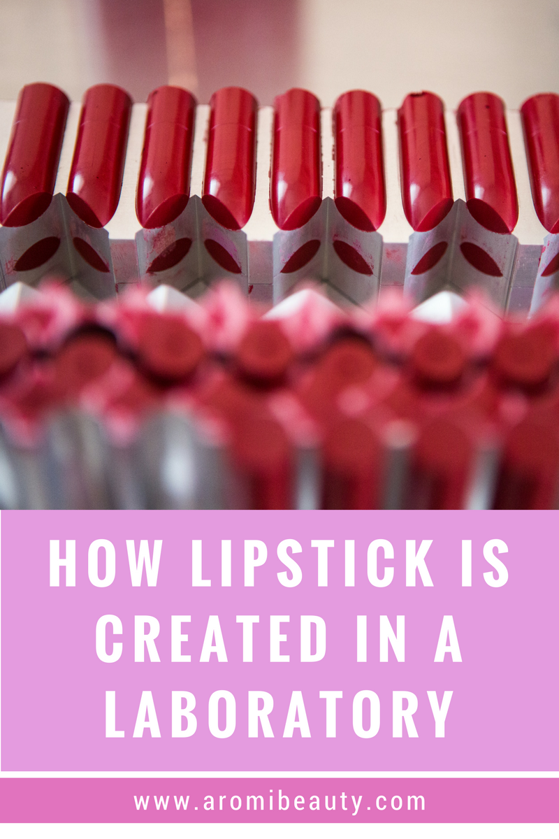 How lipstick is made at the Aromi Laboratory