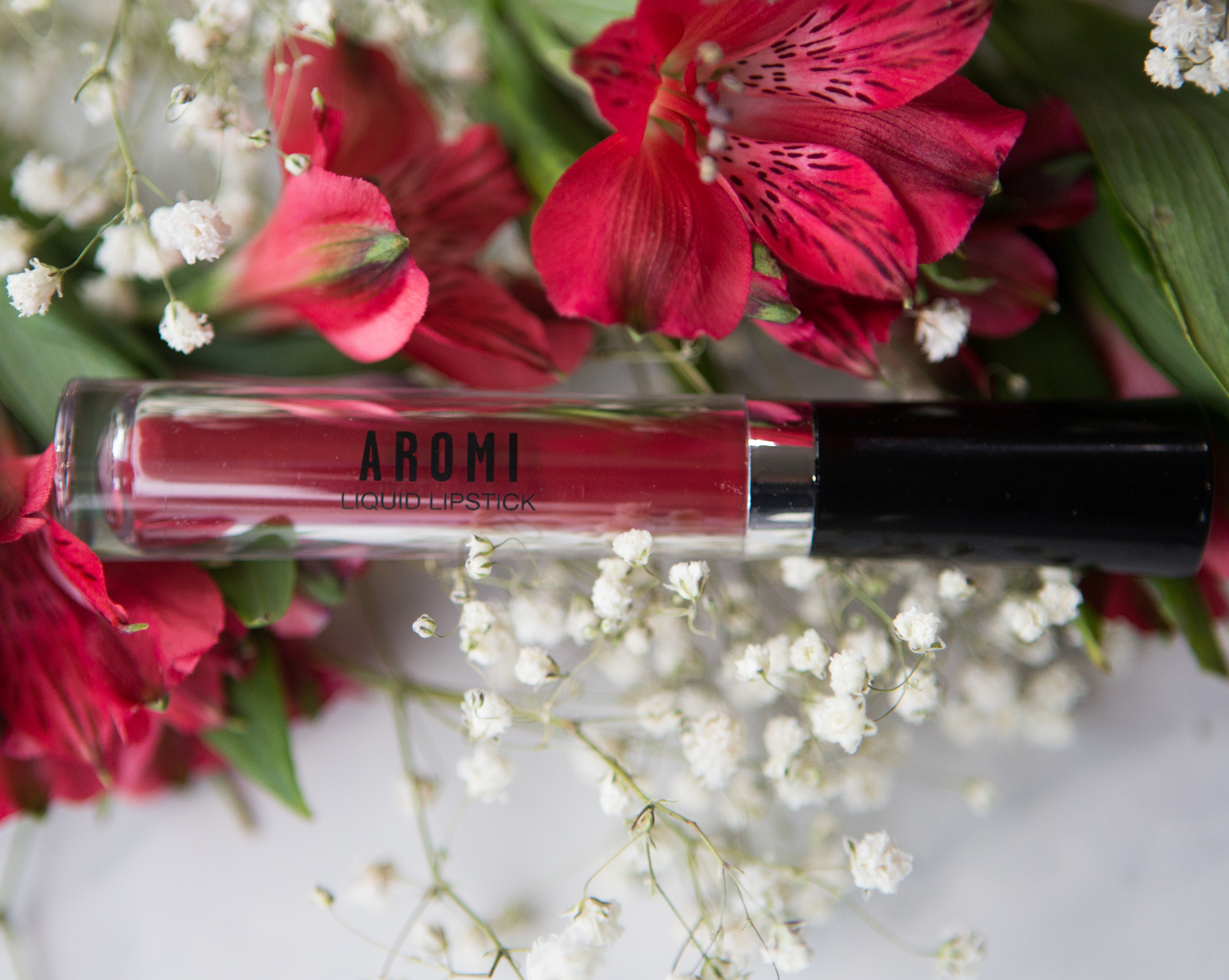Aromi Power Red Liquid Lipstick