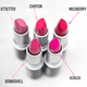 Aromi pink lipsticks