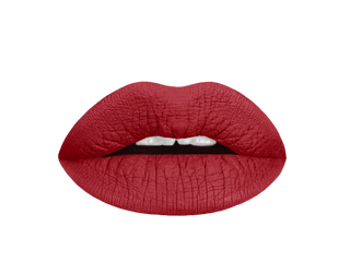 power red liquid lipstick swatch