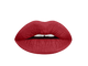 power red liquid lipstick swatch