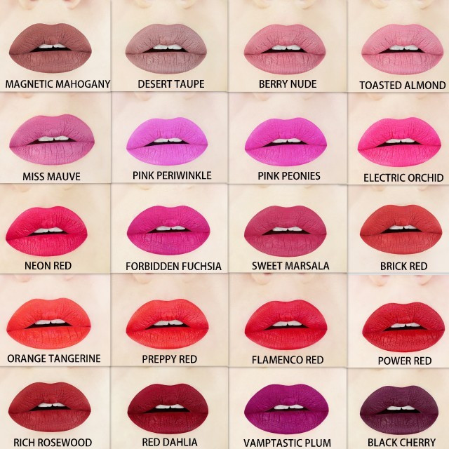 Aromi Matte Liquid Lipsticks