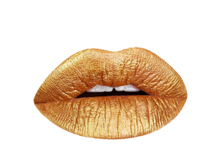 gold digger metallic lipstick