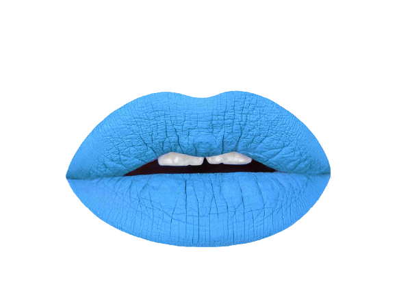 Baby Blue Matte Liquid Lipstick Vegan Lipstick Aromi