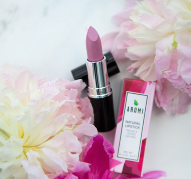 Aromi Pink Patina Natural Lipstick | 
Vegan, Cruelty-free, + Natural