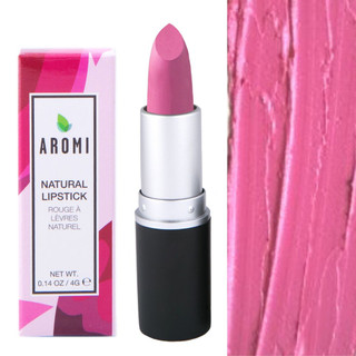Pretty pink natural lipstick |
 vegan + cruelty-free