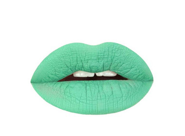 Green Thumb Matte Liquid Lipstick swatch | 
vegan lipstick