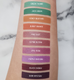 new liquid lipsticks versus existing shades