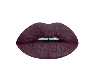 dark mystery liquid lipstick | 
dark plum lip 