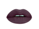 dark mystery liquid lipstick | 
dark plum lip 
