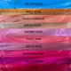 Aromi Lip Gloss Shades