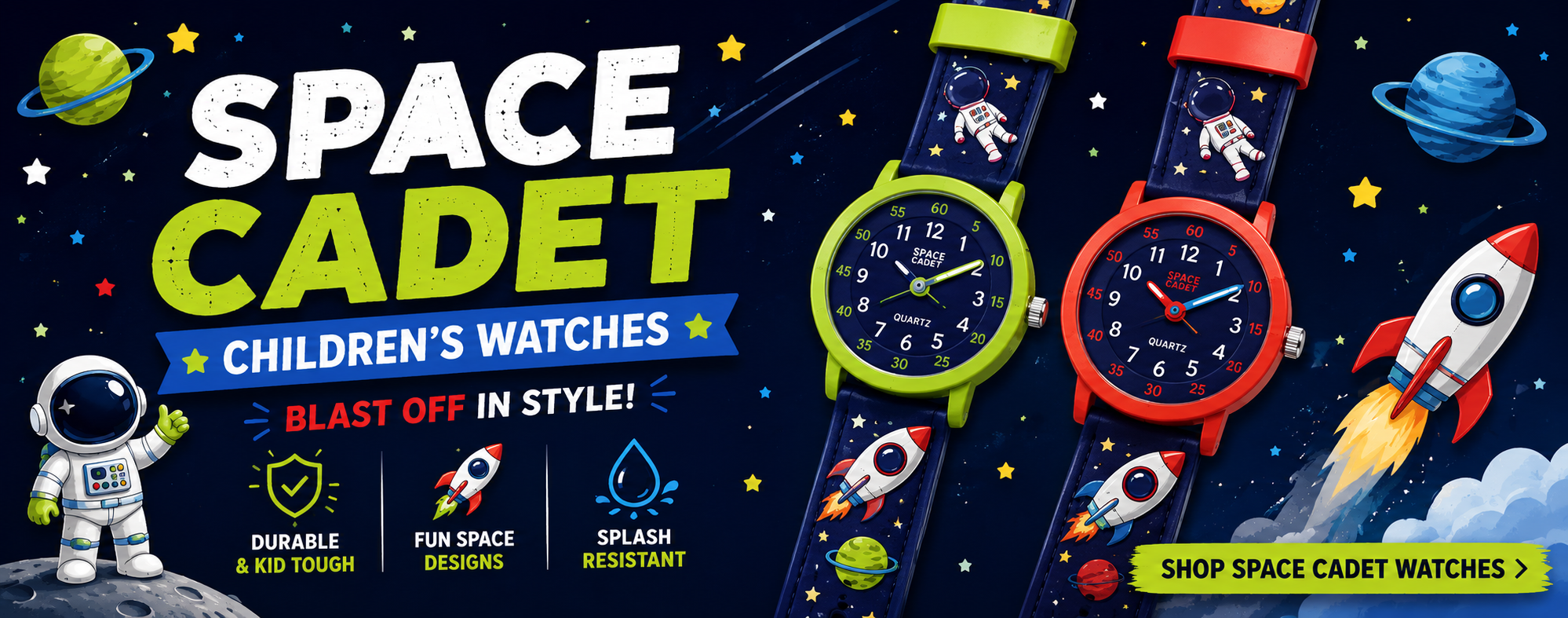 Space Cadet Children's Watches
