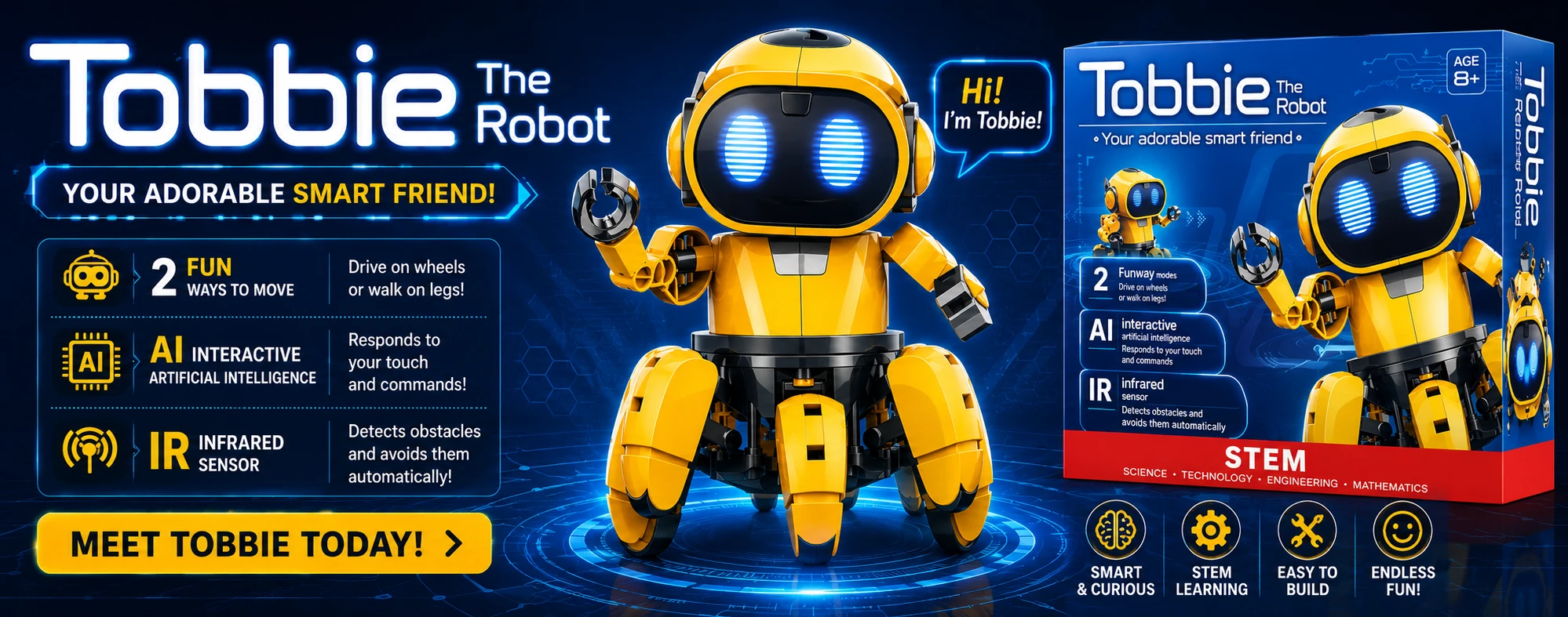 Tobbie the robot
