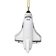 Shuttle Resin Hanging Ornament 7.5cm