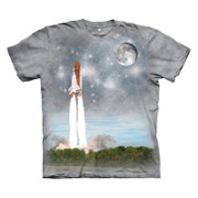 The Mountain - Final Flight To ISS Space T-Shirt