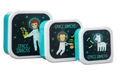 Space Explorer Lunch boxes - Set of 3