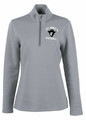 LADIES - 1/4 ZIP PULLOVER  - PLATINUM - ST. MARY'S FOOTBALL LOGO