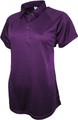 LADIES - POLO -PURPLE - DCC GIRLS WRESTLING LOGO