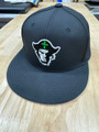 SM-PACFLEX HAT - BLACK -  ST. MARY'S 3D RUSTY ON THE FRONT - BACK WILL HAVE ST. MARY'S