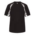 CAMO - DRI-FIT TEE SHIRT -  BLACK/WHITE - DC SOFTBALL LOGO
