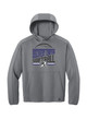 NEW ERA DOUBLE BACK PULLOVER HOODIE  - SHADOW GRAY -  DC SOFTBALL  LOGO