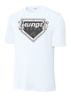 DRIFIT TEE SHIRT -  WHITE  - DC SOFTBALL  LOGO