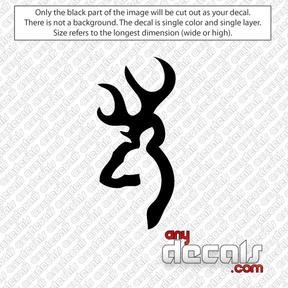 Car Decals - Car Stickers | Browning Buckmark Deer Car Decal ...