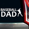 Baseball Dad Batter Window Decal