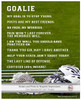 Lacrosse Goalie 8x10 Sport Poster Print