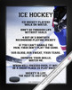 Framed Ice Hockey Just Details 8x10 Sport Poster Print