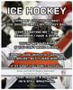 Ice Hockey Player Faceoff 8x10 Poster Print