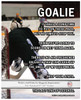 Ice Hockey Goalie on Ice 8x10 Sport Poster Print