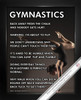 Framed Gymnast Pose 8x10 Sport Poster Print