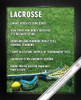 Framed Lacrosse Female Goggles 8x10 Sport Poster Print