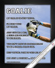 Framed Soccer Goalie Male 8” x 10” Sport Poster Print