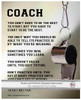 Coach Motivational 8x10 Poster Print