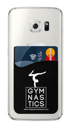 Gymnastics – Gymnast Stag Cell Phone Wallet. Phone and cards not included.