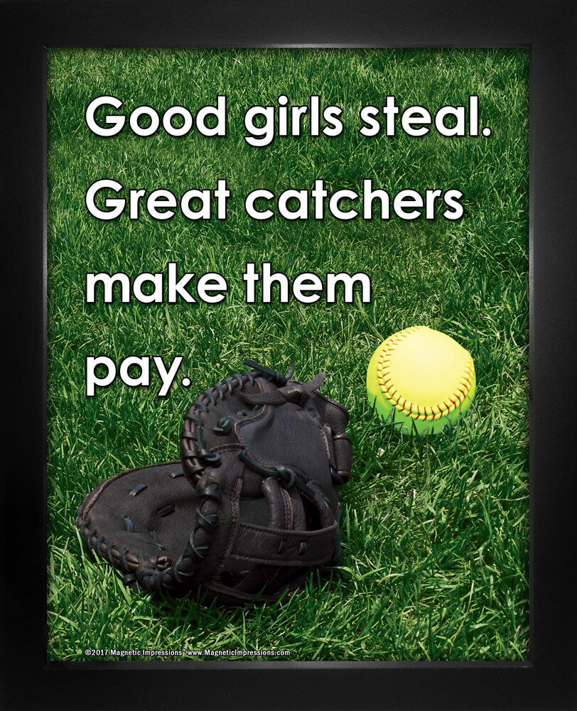 Baseball Glove Poster Print Baseball Decor Softball Glove Baseball Player Gift 