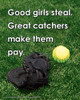 Softball Great Catcher Saying 8 x 10 Sport Poster Print