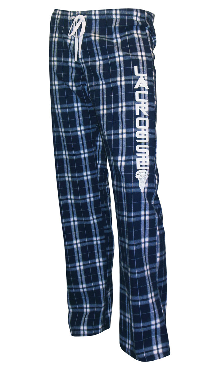 Lacrosse Loungewear Lacrosse PJ bottoms Custom Lacrosse lounge pants Buffalo plaid Lacrosse flannel pajama bottoms Lacrosse Pajamas