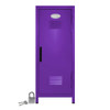 Kid's Mini Locker with Lock and Key in Purple