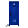 Mini Locker in blue.